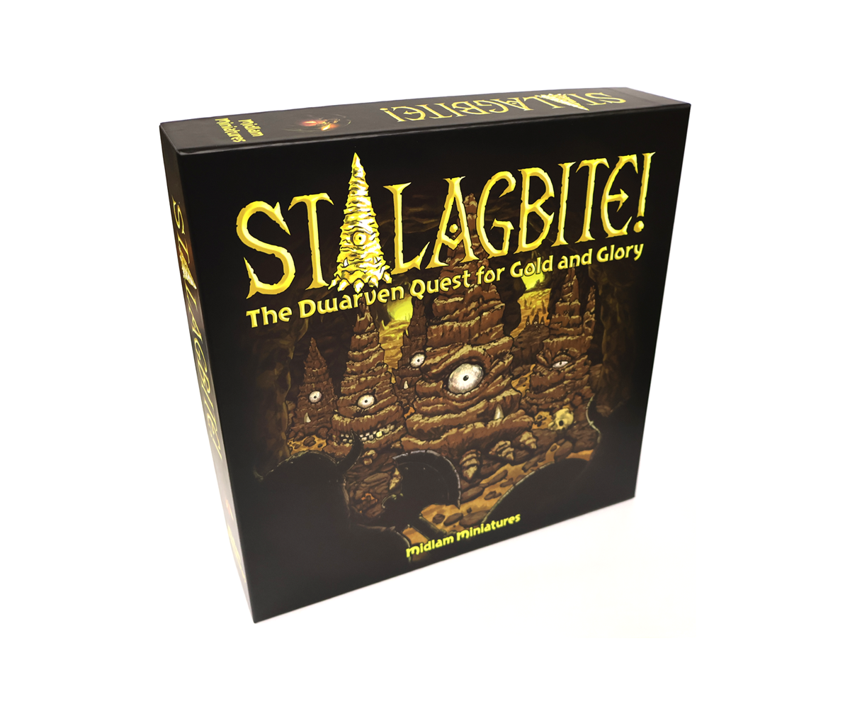 Stalagbite! Kickstarter Late-Backer Pledge Option 1 (UK Shipping)